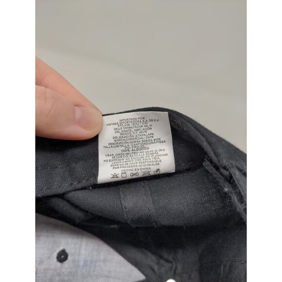 Cozumel Mexico Strapback Hat Black Embroidered Lizard Logo DKPS Gorras - Picture 10 of 10